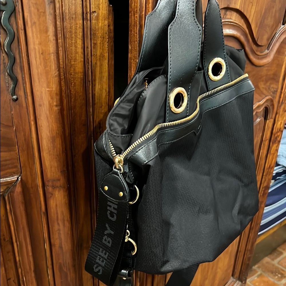 🎉HOST PICK🎉 See By Chloe Judd black nylon tote - Picture 13 of 15